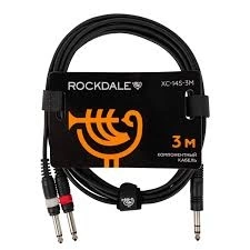 Кабель ROCKDALE XC-14S-3M mono jack stereo jack фото 1