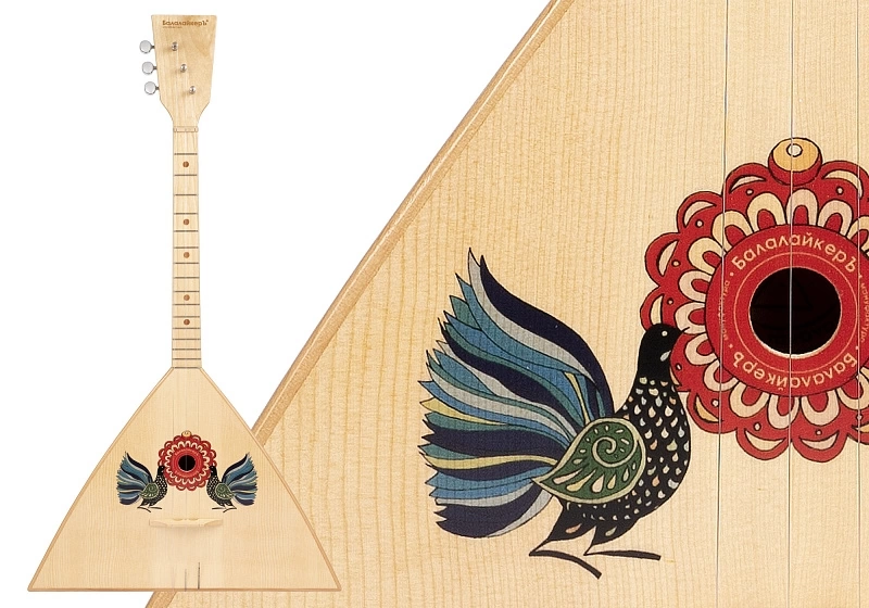 Балалайка БАЛАЛАЙКЕРЪ SBF-EB Восточные птицы фото 1
