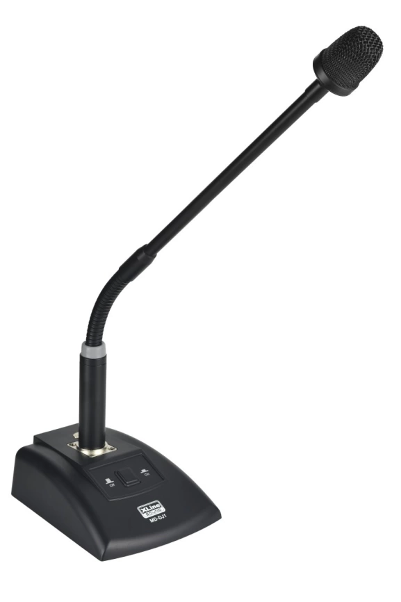 Микрофон XLINE MD-DJ1 на гусинной шее фото 1