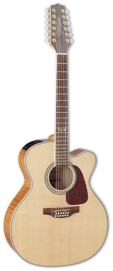 Электроакустическая12-ти струнная гитара TAKAMINE G70SERIES GJ72CE-12NAT  фото 2
