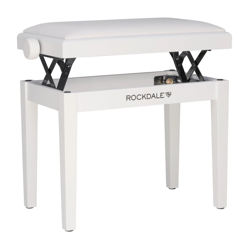 Банкетка ROCKDALE RHAPSODY 135 WHITE белый фото 2