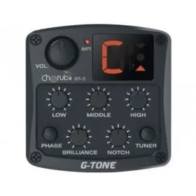 Гитарный эквалайзер +тюнер CHERUB GT-3 фото 1