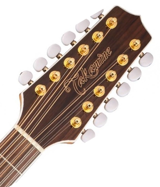 Электроакустическая12-ти струнная гитара TAKAMINE G70SERIES GJ72CE-12NAT  фото 3