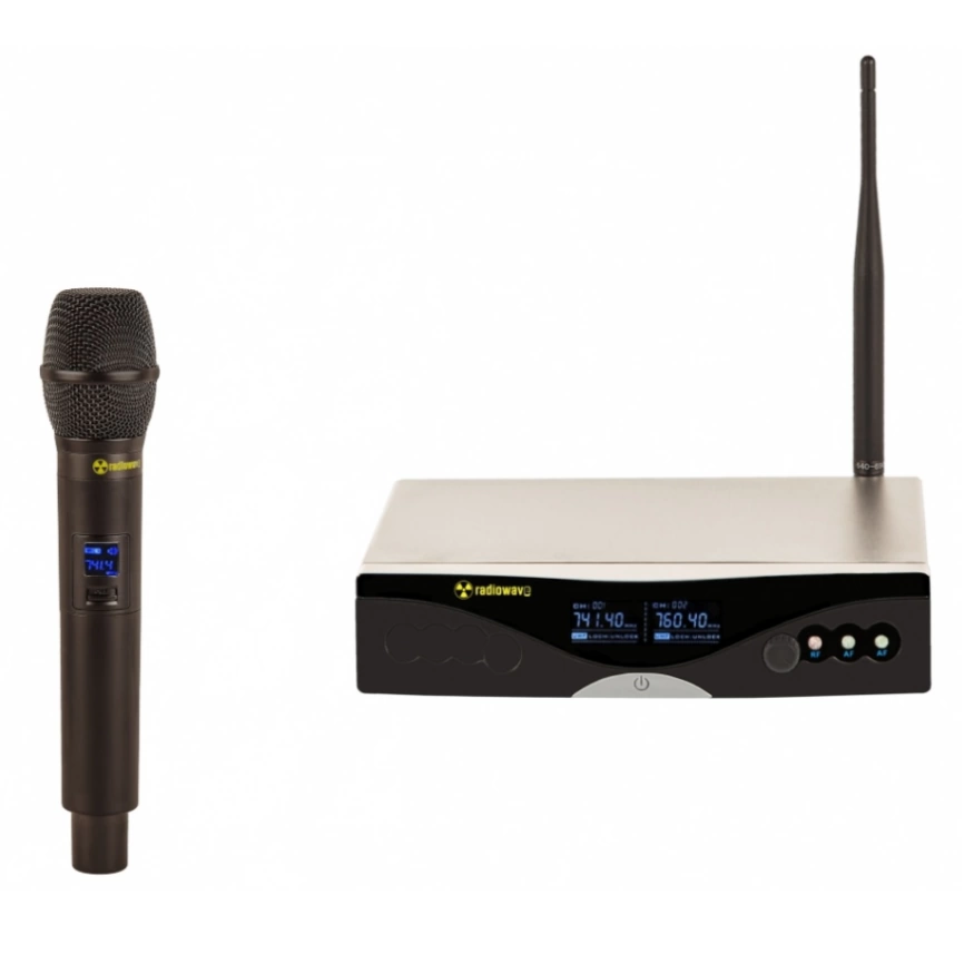 Радиосистема ручная 2/1 RADIOWAVE UHM-401 фото 1