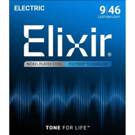 Струны д/эл.ELIXIR 12025 9-46 Polyweb