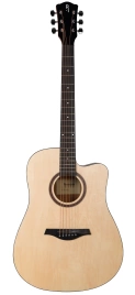 Акустическая гитара ROCKDALE AURORA D1 C N натуральный с вырезом