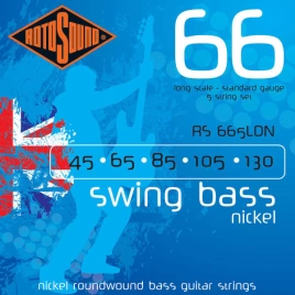Струны д/бас ROTOSOUND RS665LDN Bass Strings Nickel 45-105