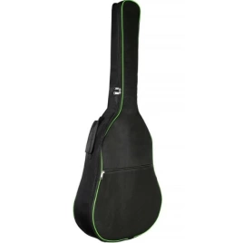 Чехол для акустической гитары (12 стр.) TUTTI ГА-1 (кант зеленый) цвет черный