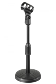 Стойка микрофонная DEKKO JR-503 BK настольная телескопическая  черный