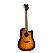 Акустическая гитара ROCKDALE AURORA D6  C SB GLOSS санберст, глянцевое покрытие
