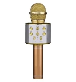 Микрофон FUN AUDIO D-800 Gold беспроводной