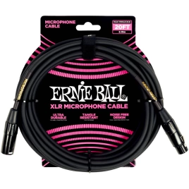 Кабель ERNIE BALL 6388 микрофонный XLR-XLR 6м черный