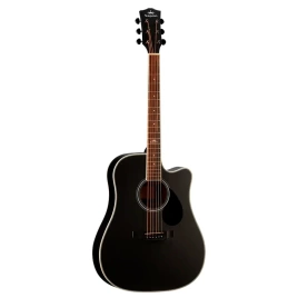 Акустическая гитара KEPMA D1C Black черный глянцевый