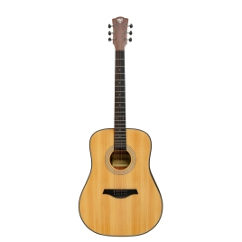 Акустическая гитара ROCKDALE AURORA D5 NAT Satin, чвет натуральный, сатиновое покрытие