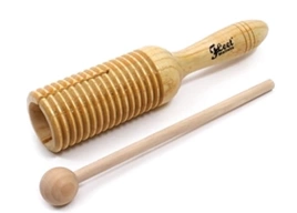 Агого тон-блок FLEET FLT-G3-1 деревянный на ручке с палочкой
