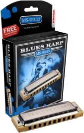 Губная гармошка HOHNER BLUES HARP 532/20 MS BB M533116X