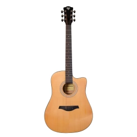 Акустическая гитара ROCKDALE AURORA D5 GLOSS C NAT натуральный, глянцевое покрытие