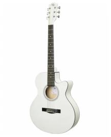 Акустическая гитара MARTIN ROMAS MR-440 WH белый с вырезом