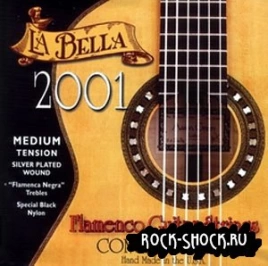 Струны д/кл. LA BELLA 2001 Flamenco Medium