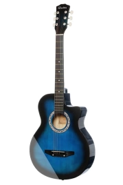 Акустическая гитара COWBOY 3810C BLS синий берст с вырезом