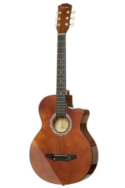 Акустическая гитара COWBOY 3810C CF кофейный с вырезом