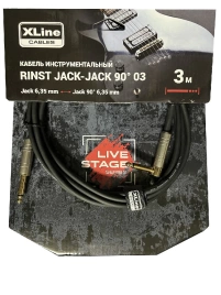 Кабель XLINE RINST Jack-Jack 9003 инструментальный Jack 6.35mm mono-Jack 6.35mm mono 90