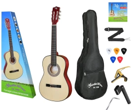 Классическая гитара MARTIN ROMAS PACK JR-390 N размер 4/4  КОМПЛЕКТ