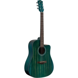 Акустическая гитара FLIGHT D-155C MAH BL голубой