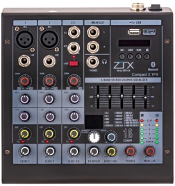Микшерный пульт ZTX audio Compact 2.1Fx