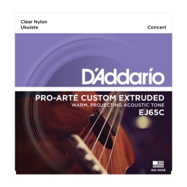 Струны для укулеле-концерт DADARIO EJ65C