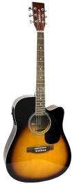 Акустическая гитара ARBELLO D-10  SB, 7 стр.