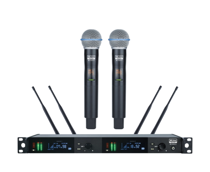 Радиосистема ручная 2/1 X-LINE MD-262A-D фото 1