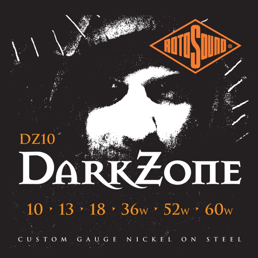 Струны д/эл.ROTOSOUND Dark Zone Limited Edition фото 1