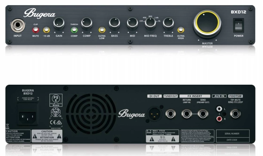 Комбоусилитель басовый BUGERA BXD12 фото 2