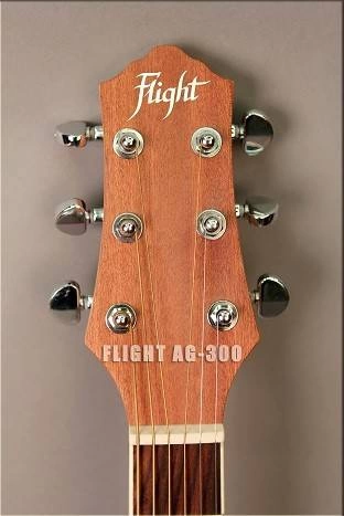 Акустическая гитара FLIGHT AG-300C NS натуральный фото 7