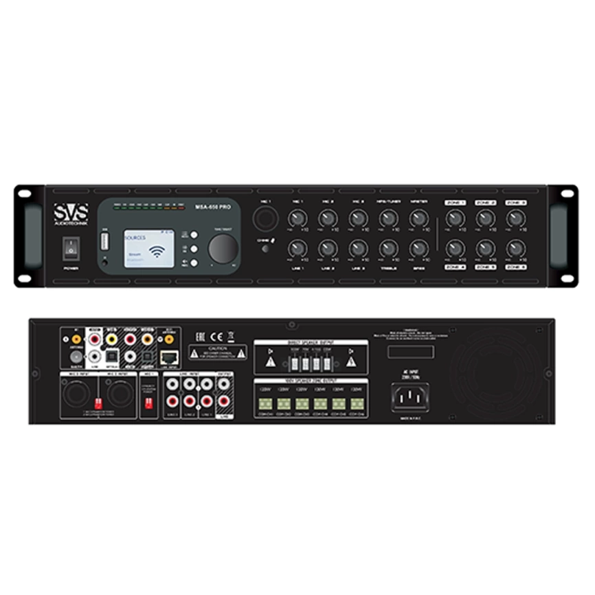 Усилитель SVS AUDIOTECHNIK MSA-650 PRO  фото 1