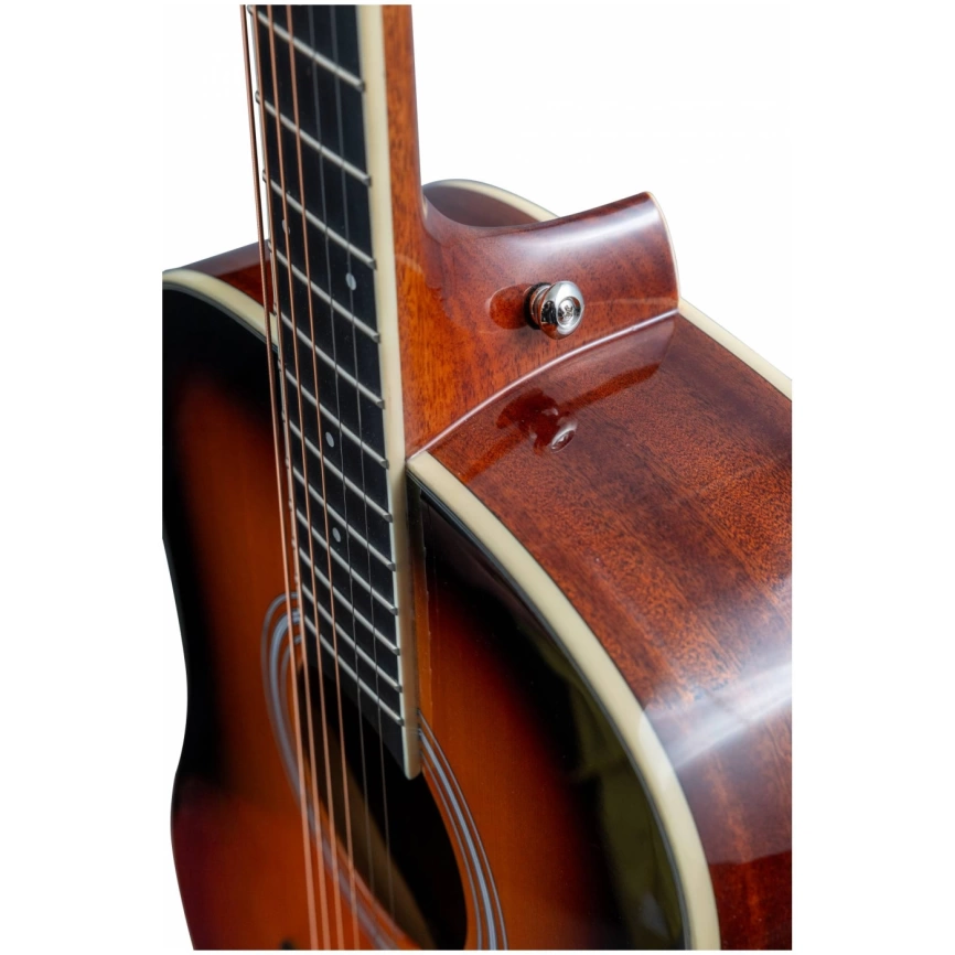 Акустическая гитара FLIGHT AD-200 3TS санберст фото 4