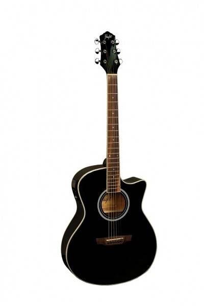 Электроакустическая гитара FLIGHT AG-210 CEQ BK фото 1