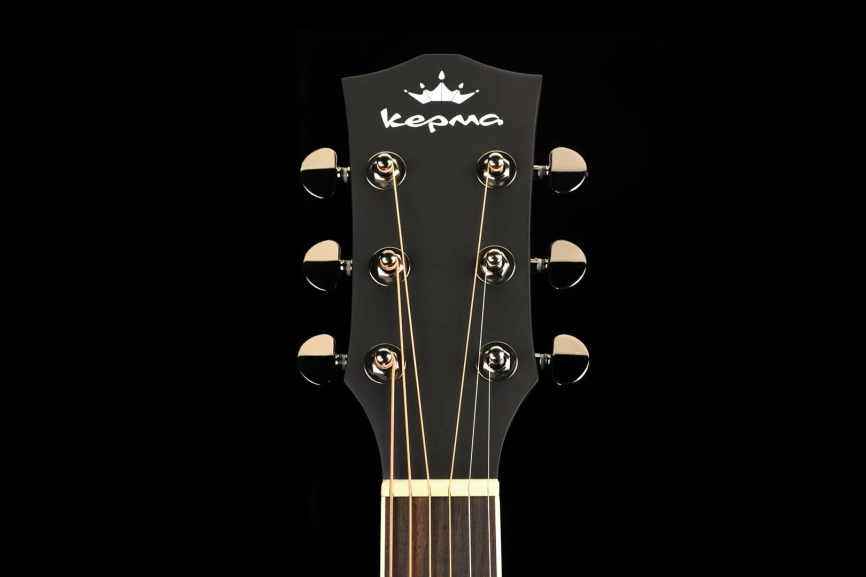 Акустическая гитара KEPMA A1C Natural натуральный глянцевый фото 8