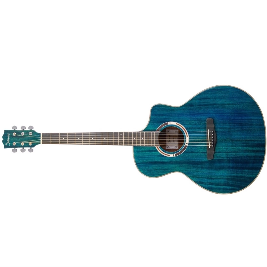 акустическая гитара SHINOBI H-12G BL фото 2