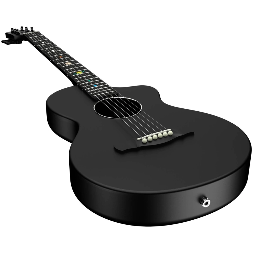 Электроакустическая гитара NATASHA Asteroid NSX Cosmic Black  фото 5