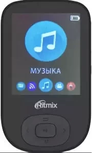 Аудиоплеер RITMIX RF-5100BT 4GB BLACK фото 1