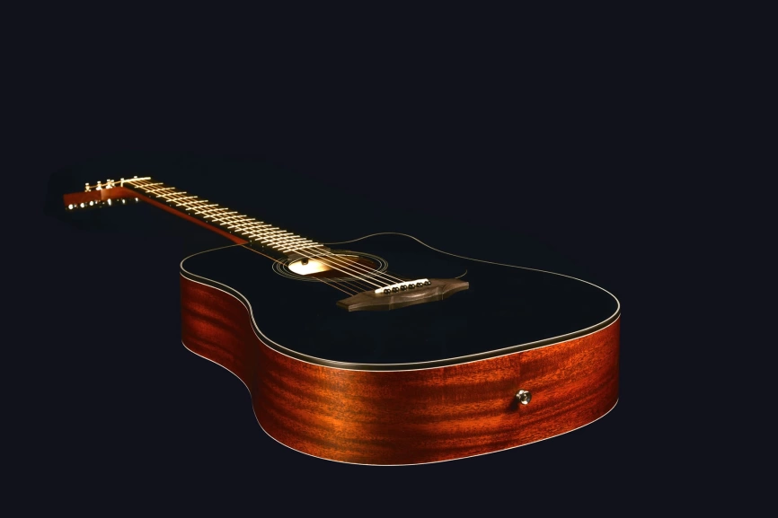 Акустическая гитара KEPMA EDC Black черный глянцевый фото 5