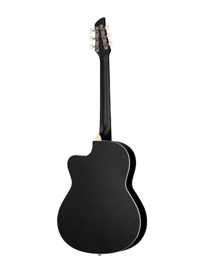 Акустическая гитара CARAYA C931-BK черная с вырезом фото 4
