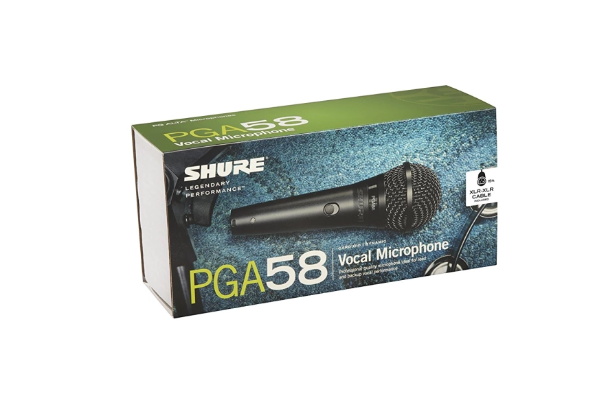 Микрофон SHURE PGA58 XLR E фото 3
