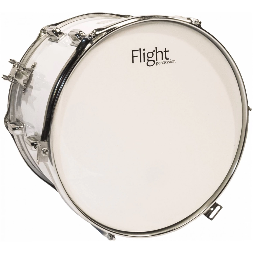 Маршевый бас-барабан FLIGHT FMB-2210WH белый фото 1
