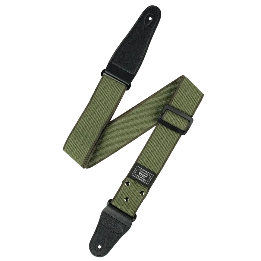 Ремень для гитары SQOE JTBD-0613 зеленый фото 1