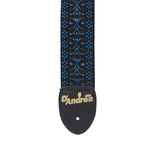 Ремень для гитары D*ANDREA 1313-4 синий фото 2