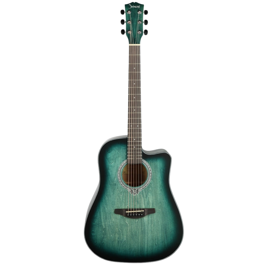Акустическая гитара SHINOBI B-11/BL синий фото 1