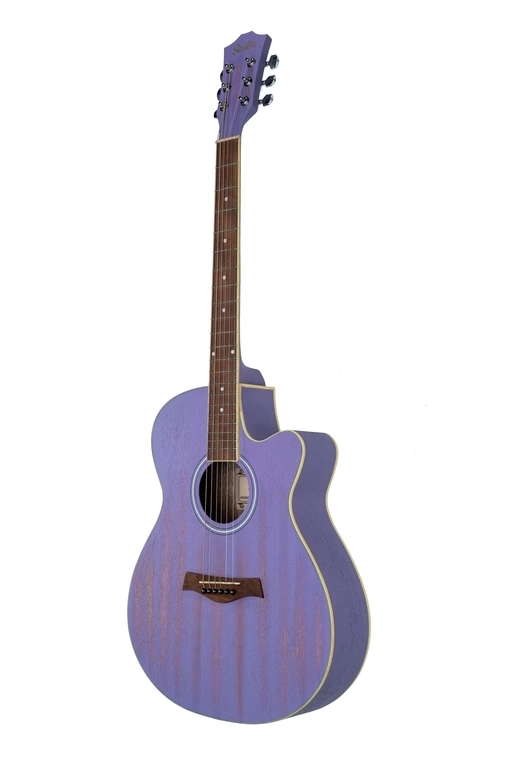 Акустическая гитара Sevillia IWC-235 MTP розовый фото 3